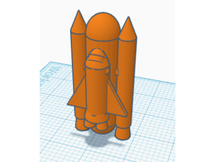 Uzay servis aracı epik tavuk 3d print model - Mito3D