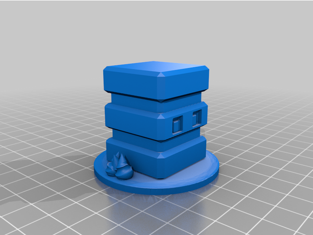 Minecraft magma cubo miniatura hobbygamecraft 3D print model - Mito3D