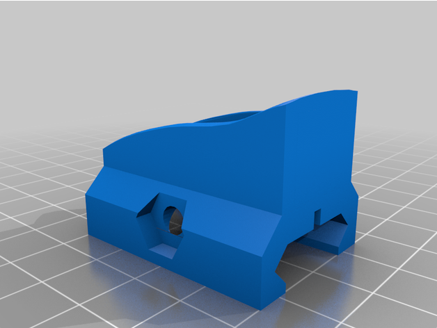 rail mounted thumb rest bigblockdoug 3D print model - Mito3D