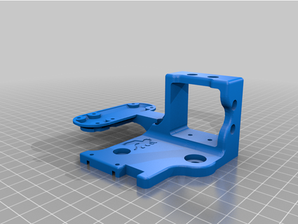biqu h2+btt Filament Sensor montieren Grayvader 3d print model - Mito3D