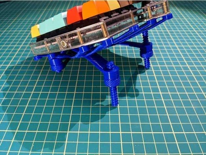 iris tastiera regolabile tendaggio In piedi nazfab 3d print model - Mito3D