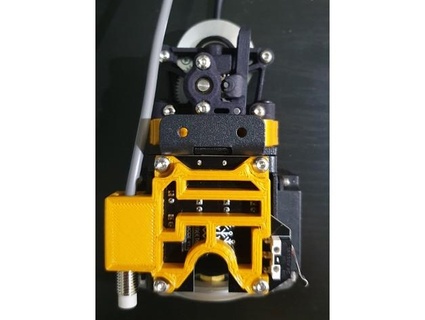 biqu b1 Hotend adaptador prato pinda indutivo sonda suporte engkon6 3d print model - Mito3D