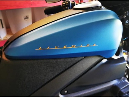 Harley Davidson Livewire tank motif ser Olmi 3d print model - Mito3D
