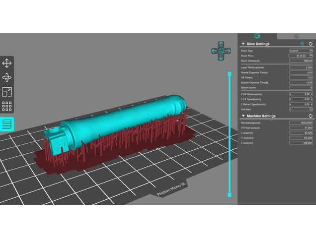 motorola hablar 250 antena dgailis 3D print model - Mito3D