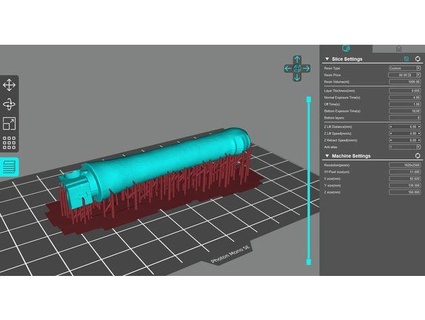 motorola hablar 250 antena dgailis 3d print model - Mito3D