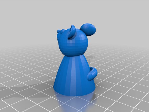 şato rokfor fare fareler sıçan yazı tahtası oyun fenainternet 3D print model - Mito3D