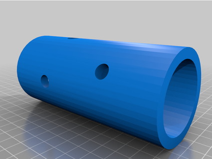 hélio 175 od tubo broca gabarito pai beagle 3d print model - Mito3D