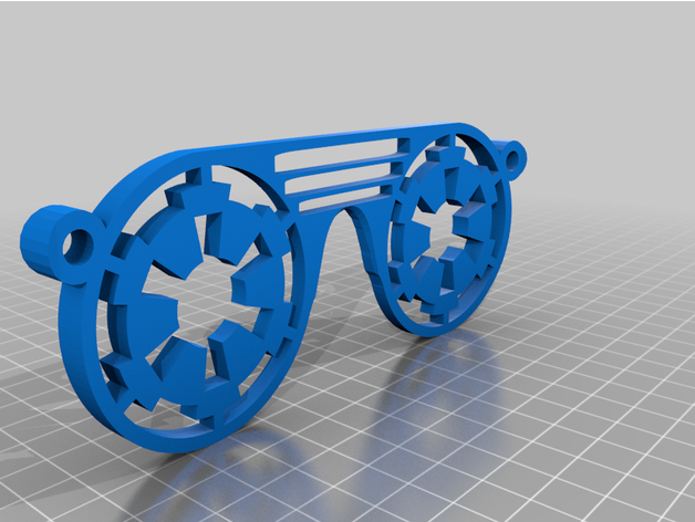 star savaşlar imparatorluk Güneş gözlüğü yenilik panjur gölgeler tomjeromenewton 3D print model - Mito3D