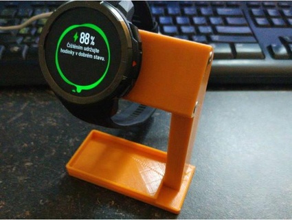 honor watch gs pro huawei gt charging stand pedrokv 3d print model - Mito3D