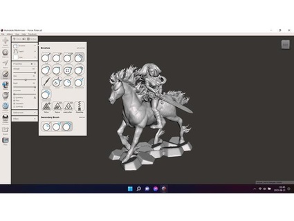 horse rider fivenights 3d print model - Mito3D