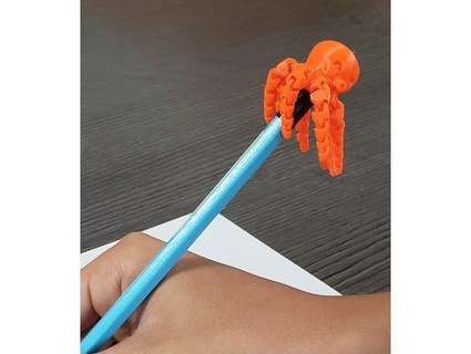 octo pen atrapando 3d print model - Mito3D