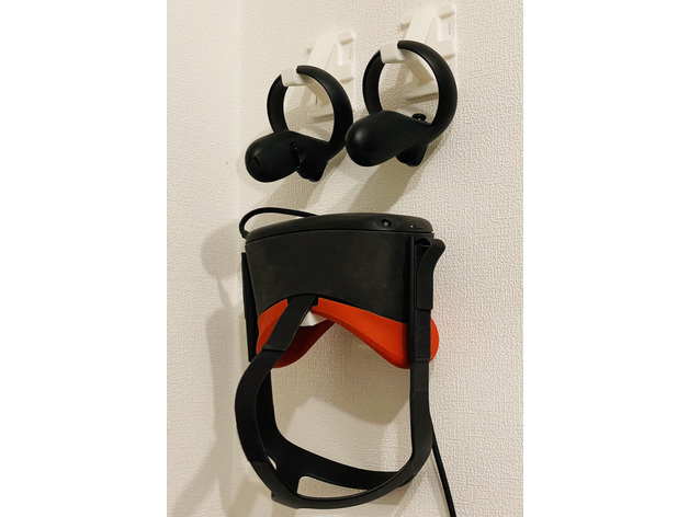 oculus quest wall mount moyashipan 3D print model - Mito3D