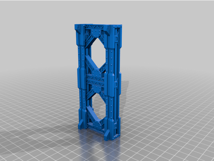 industrial riser legs - warlayer dragonsrest compatible technopallidin 3d print model - Mito3D