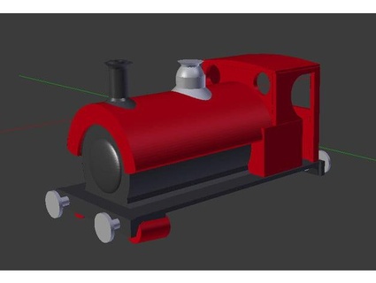 simple tank loco body ian4444 3d print model - Mito3D