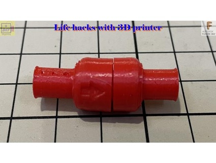 gas valve zhwang168 3d print model - Mito3D