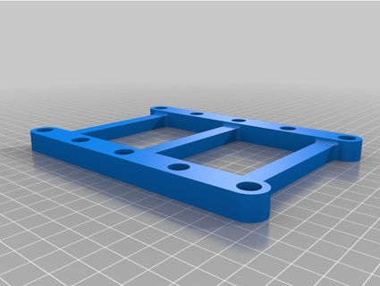 customizable dowel rack slaufer 3d print model - Mito3D