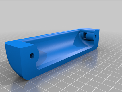 garage door handle njb  3d print model - Mito3D