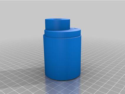 fácil 7 cm valve cola Castor boi 3d print model - Mito3D