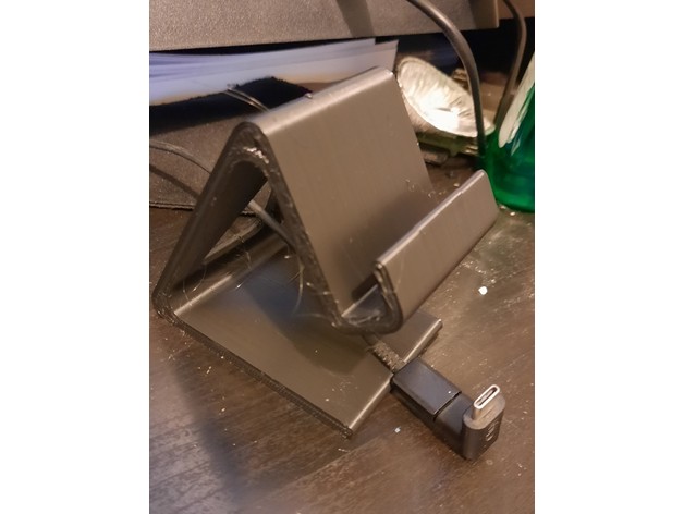 super simple phone stand v2 carter 383 3D print model - Mito3D