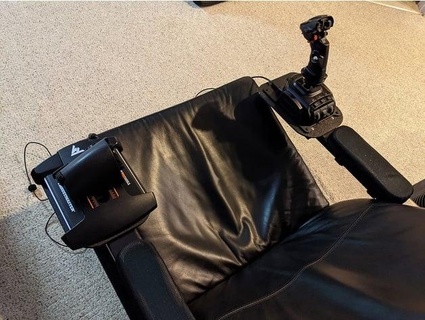 vkb gladiator nxt twcs hotas poang chair mount saabotage900 3d print model - Mito3D