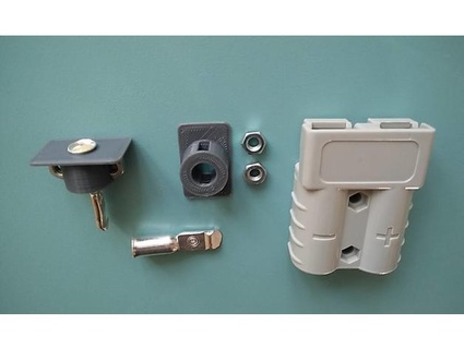 crimp tool anderson-style sb50 connectors single use rasniel 3d print model - Mito3D