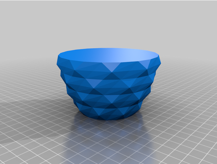 pineapple shaped pot lillitm 3d print model - Mito3D