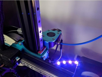 ender btt inteligente filamento sensor monte direto dirigir reverter Bowden Mizunky 3d print model - Mito3D