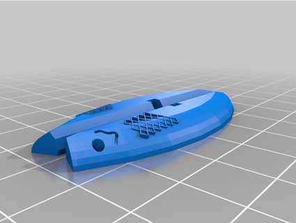 eau supérieure leurre nam3 3d print model - Mito3D