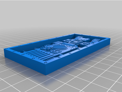 piso loseta tubo detalle paquete sieteunidos 3d print model - Mito3D