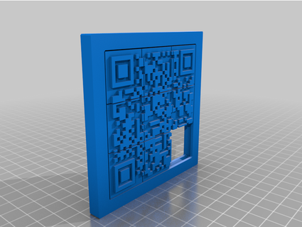 new rickroll qr code puzzle 08 2021 shipyu 3d print model - Mito3D