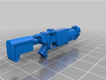 fhw oscuro Mechanicus calor pistola librepagano 3d print model - Mito3D