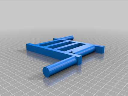 wire antenna spool waveforms 3d print model - Mito3D
