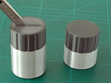 caixa cortador snap off lâmina disposição caso bainha estep 3d print model - Mito3D