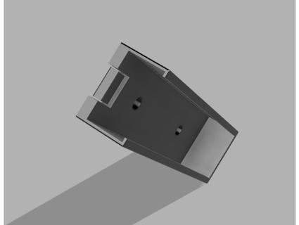 wall mount case - icy-ac6113 usb simrig makerphill 3d print model - Mito3D