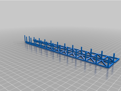 estructura paraca apoyo algove 3d print model - Mito3D