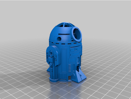 r2d2 iflight a75 canopy thehyperspeed 3d print model - Mito3D