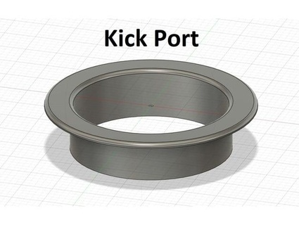 kick port bass drum keithsherwood 3d print model - Mito3D
