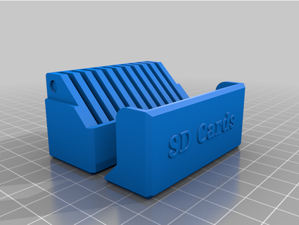 sd card box dumbozo 3d print model - Mito3D