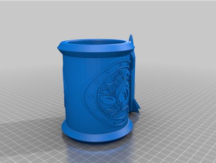 marvin martian & k9 mug 3dcopper 3d print model - Mito3D