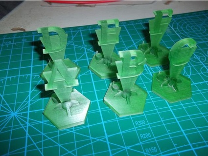 objective waypoint markers a-f 1-6 fightswithfish 3d print model - Mito3D
