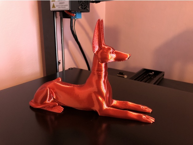 anubis perro 3dprintoutz4u 3D print model - Mito3D