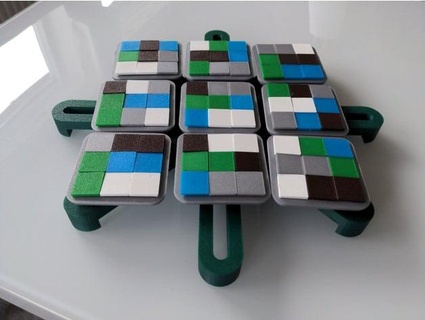 terrain shifters board game prototype mnemonicuz 3d print model - Mito3D
