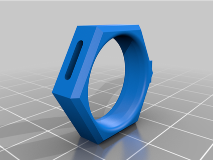 pyradine ring sentient tent 3d print model - Mito3D