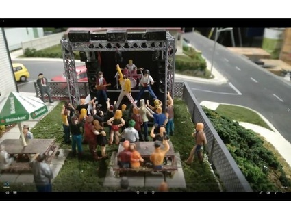 ho scale - concert stage nzr cheap 3d print model - Mito3D