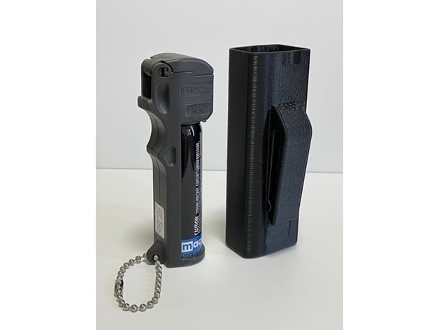 holster mace pepper spray triple action personal ksk nak 3D print model - Mito3D