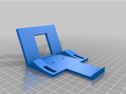 phone mount bracket replacement 3dr solo transmitter robotseverywhere-riley 3d print model - Mito3D