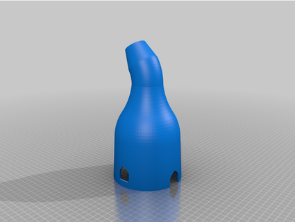 ryobi high velocity blower cone toolaa 3d print model - Mito3D