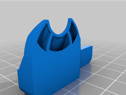 ender 5 plus fan shroud cooling duct nordisms 3d print model - Mito3D