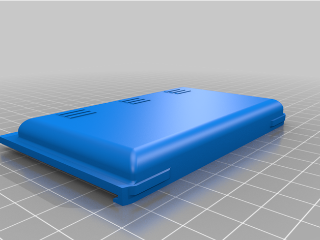 taranis qx7 expanded battery door cdashdashb 3D print model - Mito3D