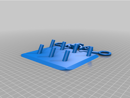 Schlüsselhalter klein schl Selsbrett klein phila4ever 3d print model - Mito3D